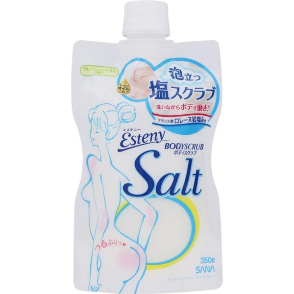 Sana Esteny 鹽磨砂膏 日本天然鹽身體磨砂膏 350g
