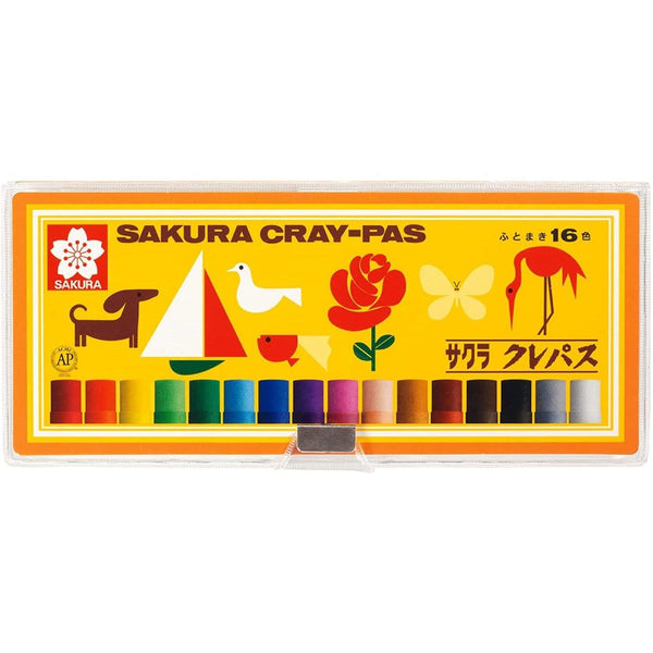 櫻花色 Cray Pas 油畫棒 16 色 LP16S
