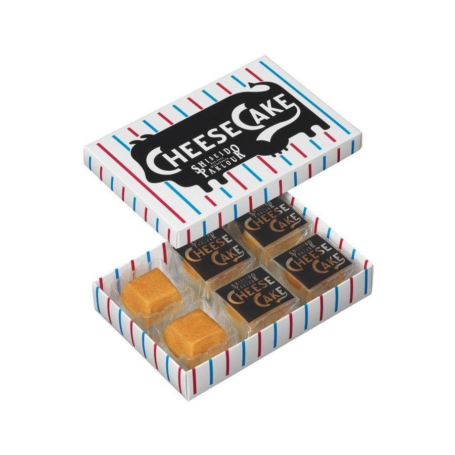 資生堂 Parlour 烘焙起司蛋糕禮盒濃鬱奶油味(6 片)