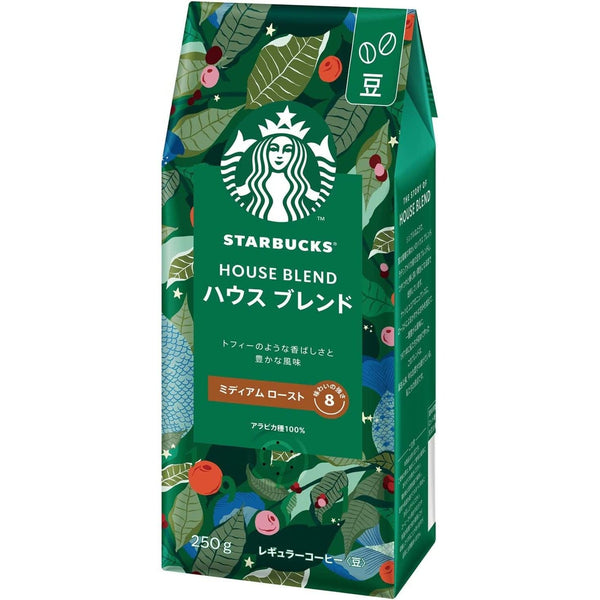 星巴克日本 House Blend 中度烘焙全粒咖啡豆 250 克