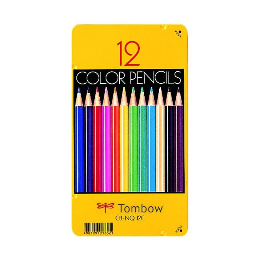 Tombow 色鉛筆 多彩鉛筆套裝 12 色 CB-NQ12C