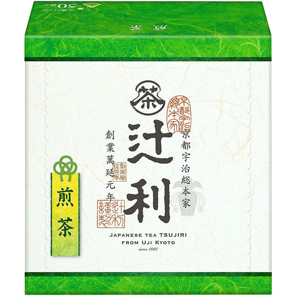 Tsujiri 日本煎茶綠茶袋 50 克拉