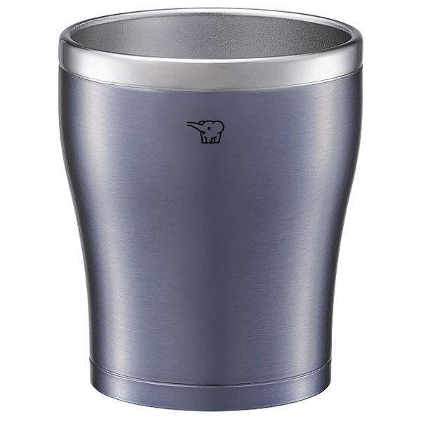 像印不鏽鋼真空保溫杯 透明藍色 SX-DN30-AC 300ml