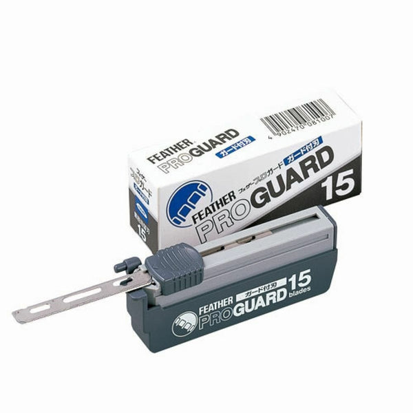 Feather Proguard 刮鬍刀刀片 PG-15 15 片刀片(10 片裝)