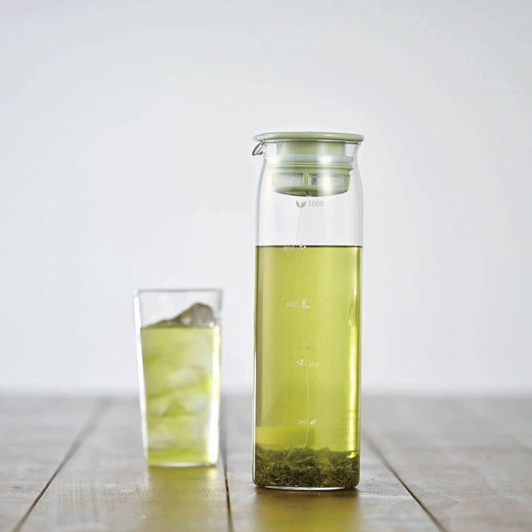 Hario 耐熱玻璃茶壺方便泡茶機 1L