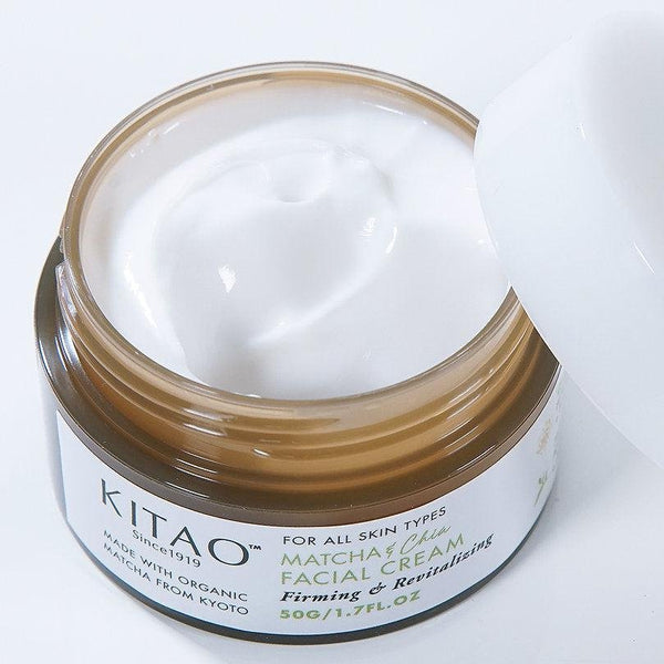 Kitao 抹茶乳霜 抹茶綠茶保濕霜 50g
