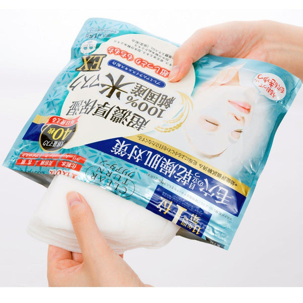 Kosé Clear Turn 米片面膜 毛孔緊緻面膜 40 片