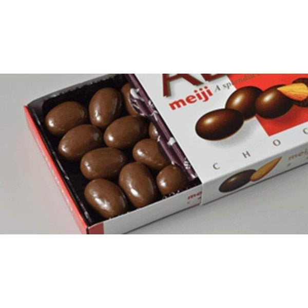 明治杏仁巧克力零食濃鬱牛奶巧克力杏仁 79g