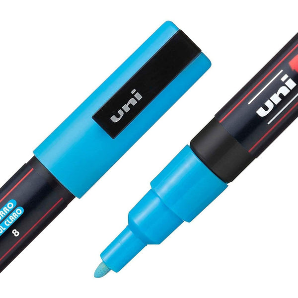 uni 三菱 Posca 油漆筆套裝 8 色 PC-3M 8C