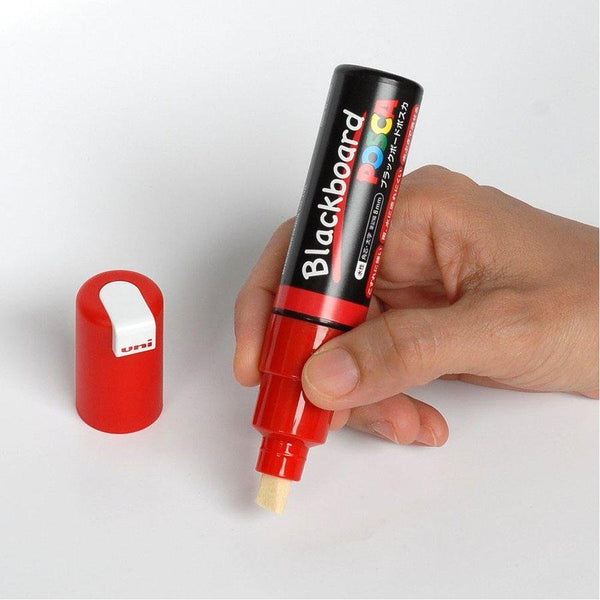 uni 三菱 Posca 黑板脂肪記號筆套裝 8 種粗體顏色 PCE2508K8C