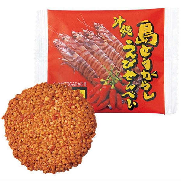 Nanpudo 沖繩島 Togarashi Ebi Senbei(辣蝦米果)27 塊