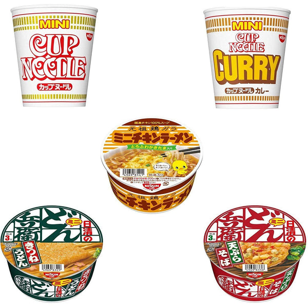 Nissin 迷你泡麵 什錦 5 杯