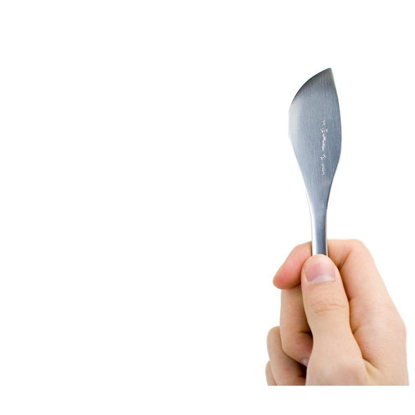 Sori Yanagi 不銹鋼設計師黃油刀 可用於洗碗機 17 厘米