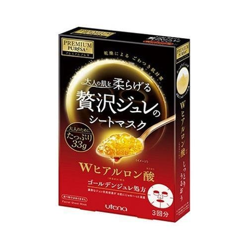 Utena Premium Puresa 黃金果凍面膜玻尿酸 3 片