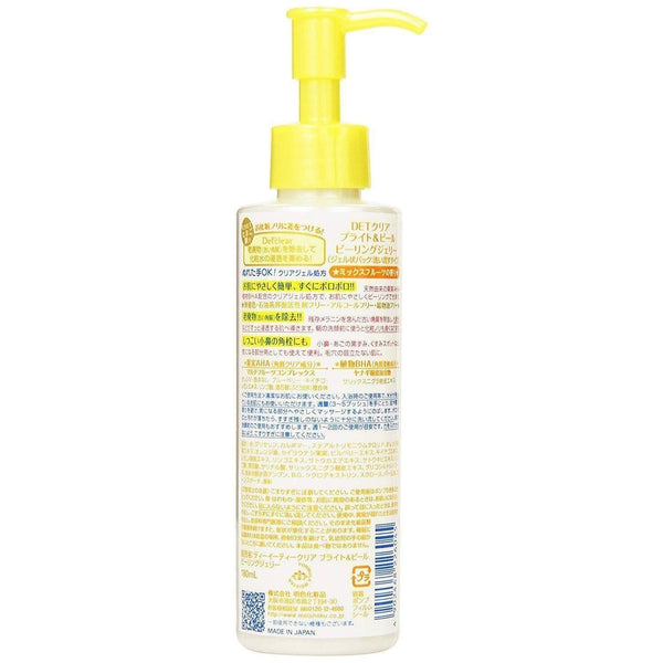 Meishoku Detclear Bright and Peel 水果去角质果冻 180ml