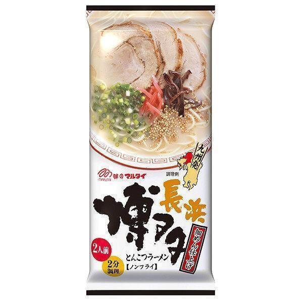 Marutai Hakata Nagahama 醬油豬骨泡麵 (3 包)