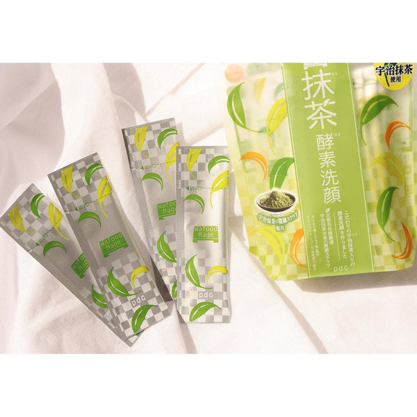 pdc Wafood Made 宇治抹茶酵素洗面乳 30 包