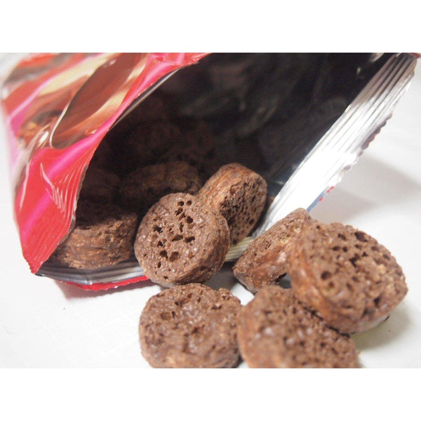 Riska Shitori 巧克力巧克力玉米泡芙零食 80 克(3 包)