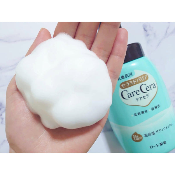 樂敦 CareCera 保濕神經醯胺泡沫沐浴露 450ml