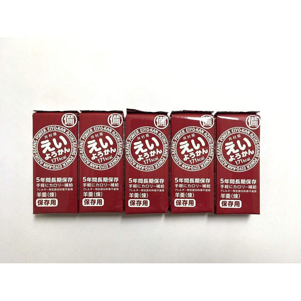 Imuraya Eiyokan 紅豆沙果凍 5 塊