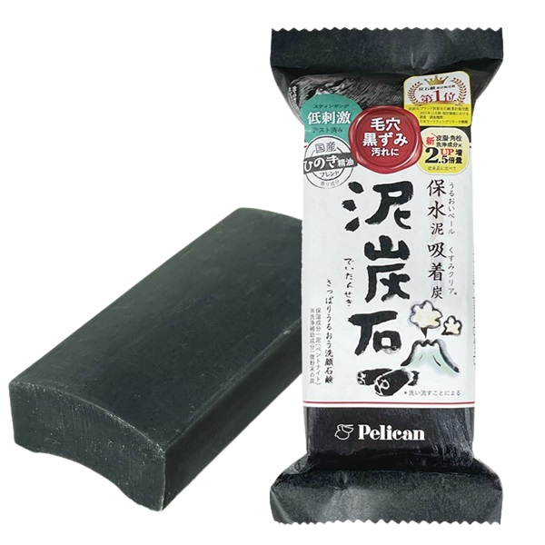 Pelican Soap Deitanseki 木炭皂 135g