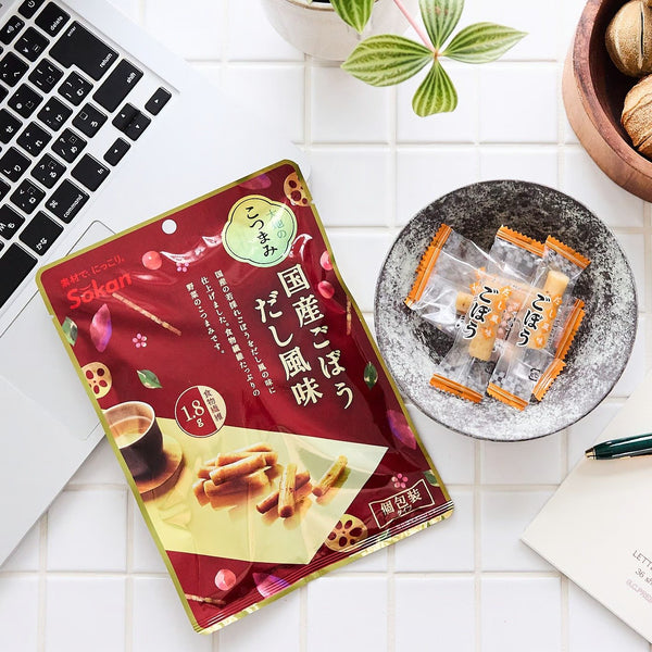 Sokan 醃 Gobo 點心大石湯口味牛蒡根 55g (3 包)