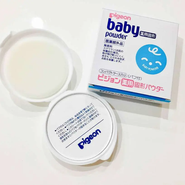 Pigeon 貝親 藥用粉盒 嬰兒用品 Powder 無疹粉餅 25g