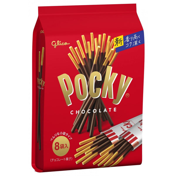 Pocky 巧克力餅乾棒甜脆零食(6 件裝)