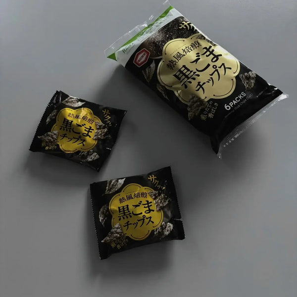 烤黑芝麻黑芝麻脆片60g(盒12袋)