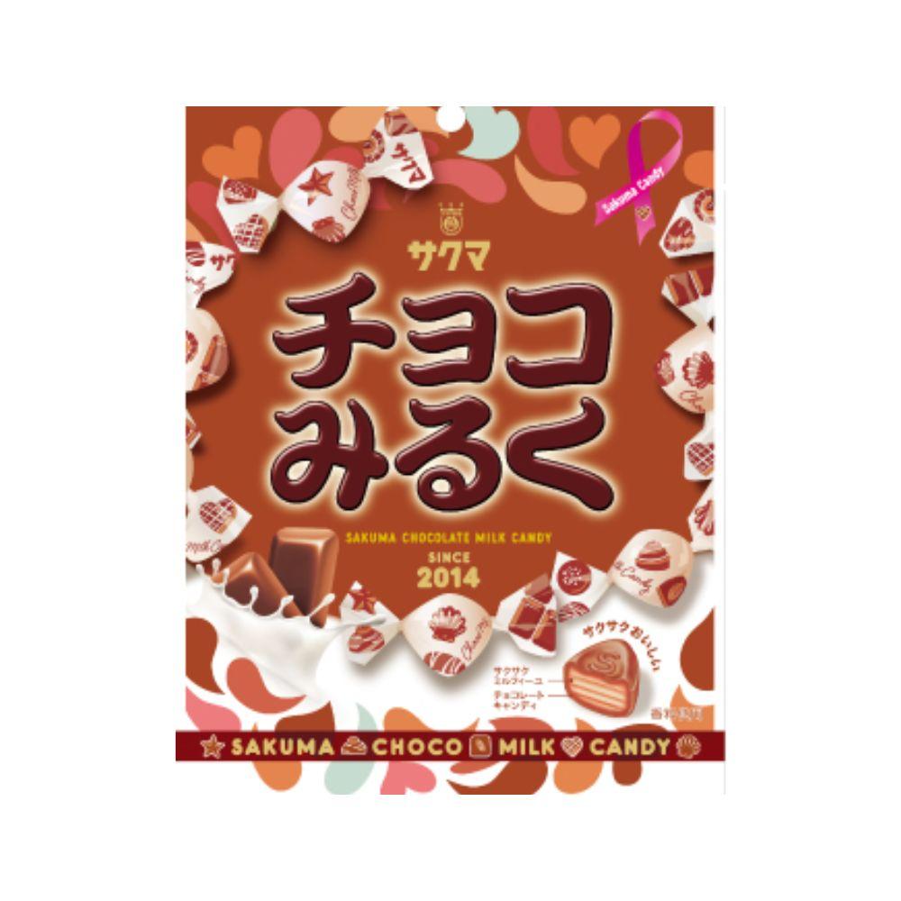 佐久間巧克力牛奶奶油巧克力糖果 62g