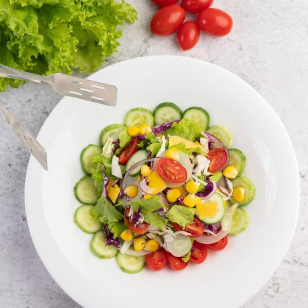 沙拉夾不銹鋼凱撒沙拉攪拌器和服務器 190 毫米