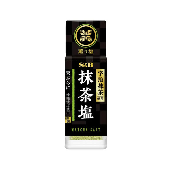 S&B Foods 抹茶鹽 宇治抹茶和沖繩鹽 29g
