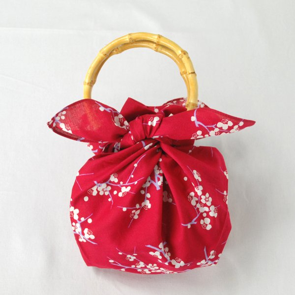 晴嵐風呂敷梅花棉包布