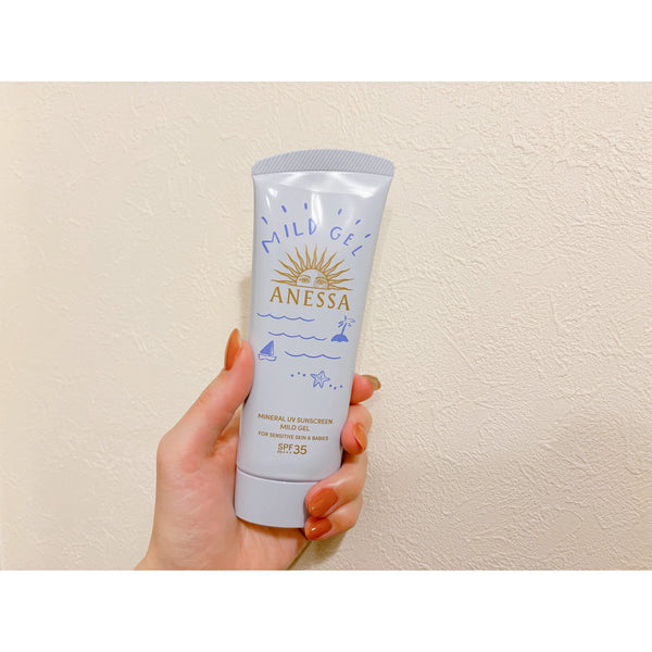 安耐曬 (Anessa) 保濕防曬霜溫和凝膠 SPF35 PA+++ 90ml