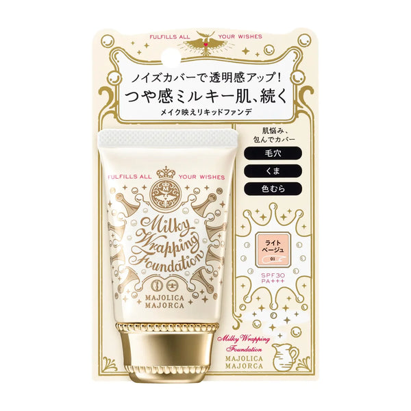 Majolica Majorca 乳白色包覆粉底 SPF30 30 克