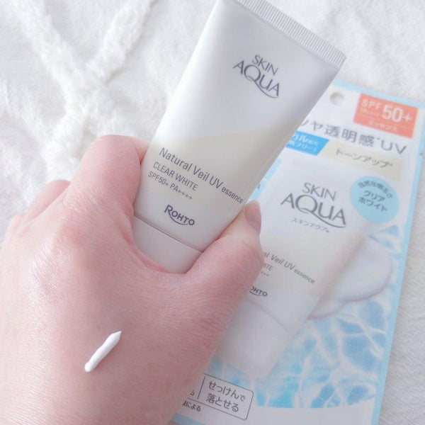 Skin Aqua Natural Veil UV 精華清白防曬霜 SPF50+ 50g