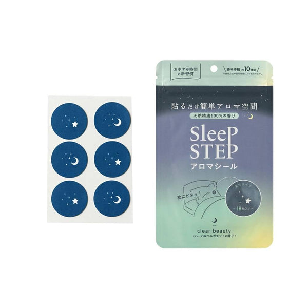 Sleep Step 天然香氛貼片草本佛手柑 18 片