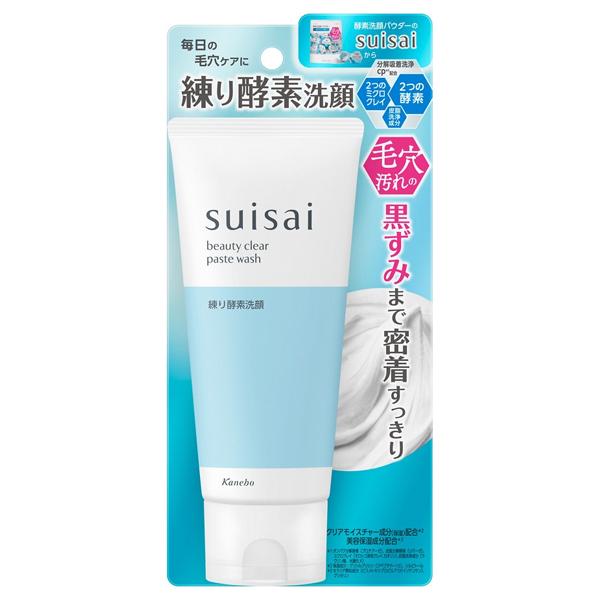 Suisai Beauty 清透潔顏膏 洗面乳酵素淨化毛孔潔面乳 120g
