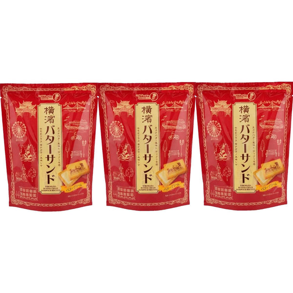Takara Biscuit 橫濱奶油夾心餅乾 7 塊 (3 包)