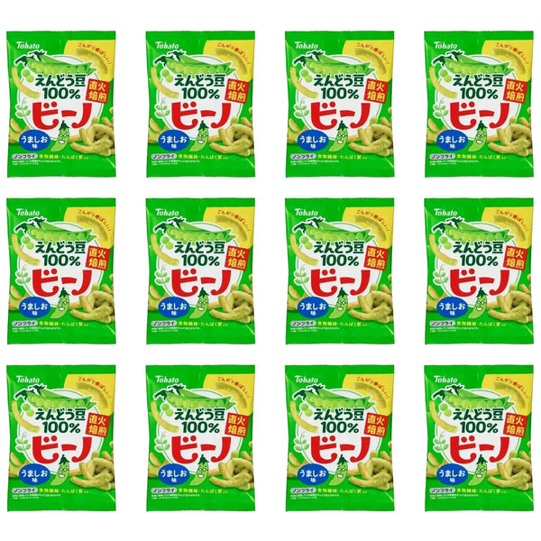 Tohato Beano 火烤青豌豆片 56 克(12 片)