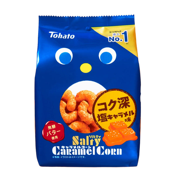 Tohato 鹹焦糖玉米 鹹奶油焦糖玉米泡芙 67g(盒12袋)