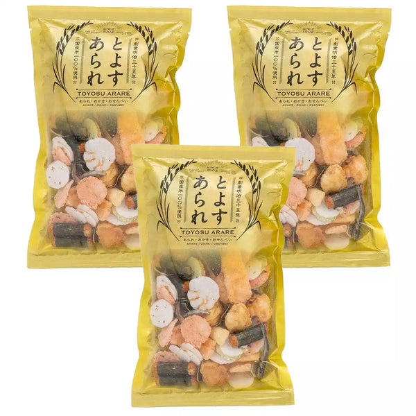 豐洲 Arare 日本米果 9 種拼盤 80g(3 包)