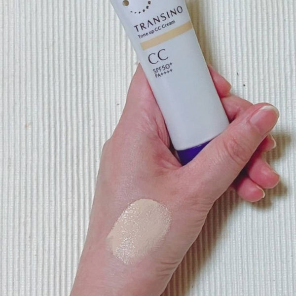 Transino Tone Up CC 霜米色提亮膚色 SPF50+ 30 克