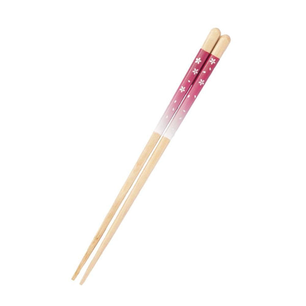 真正防滑筷子可用洗碗機清洗粉紅色花朵 21 厘米