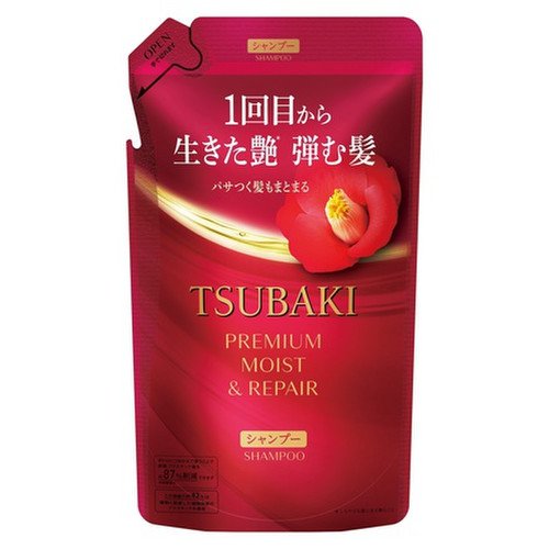 Tsubaki Shampoo 高級保濕修護山茶花洗髮精補充裝 300ml