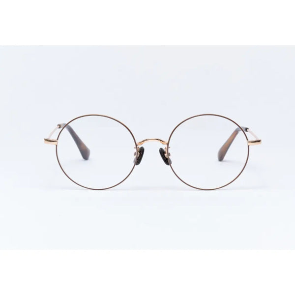 防紫外線和紅外線大鏡片時尚眼鏡金色
