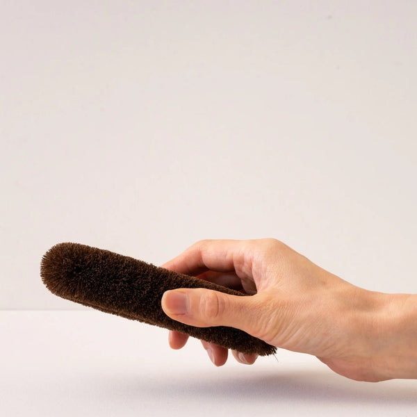 Umezawa 手工窄 Tawashi 環保棕櫚纖維磨砂刷