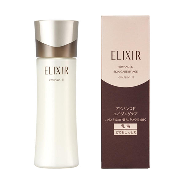 Shiseido Elixir Advanced Skin Care by Age Emulsion(抗老化肌膚煥彩面乳)130ml