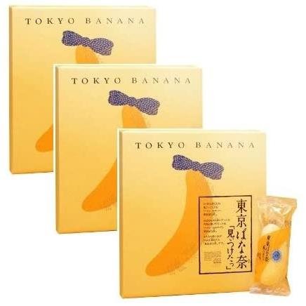 東京香蕉蛋糕(日本原廠)8枚入盒