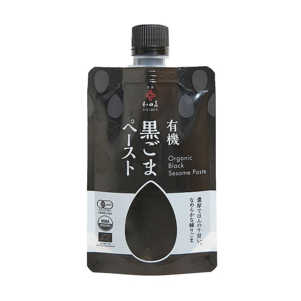 Wadaman 有機黑芝麻醬,用於調味品、塗抹醬和蘸醬 80 克